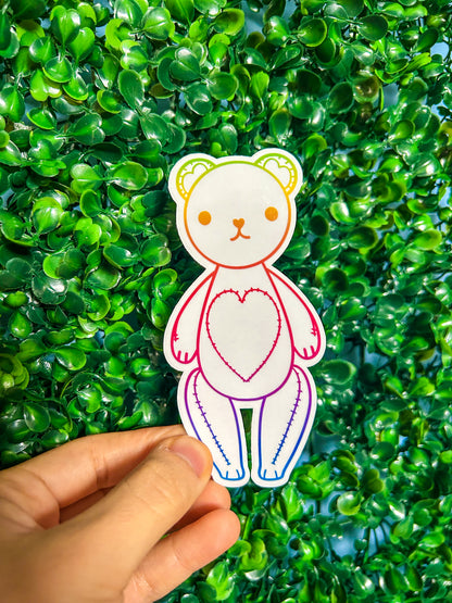 Rainbow Bear Sticker