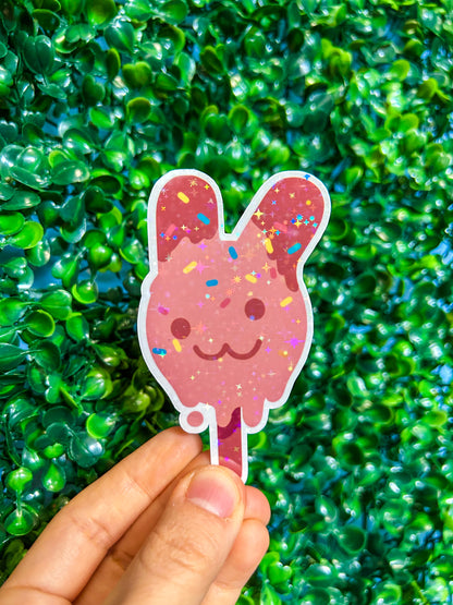 Bunny Popsicle Sticker