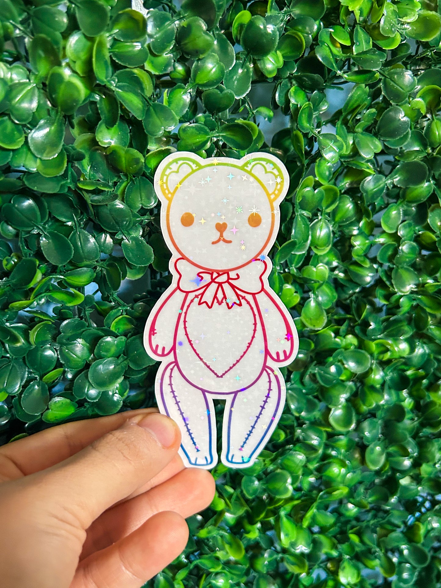 Rainbow Bear Sticker