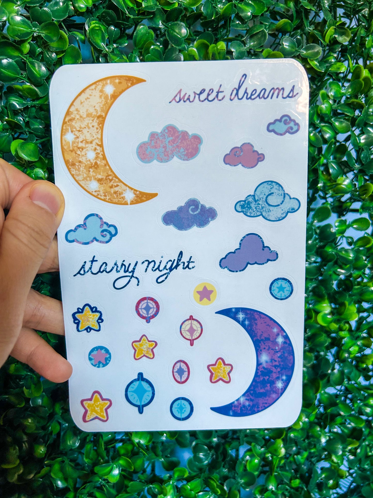 Moons & Stars Sticker Sheet