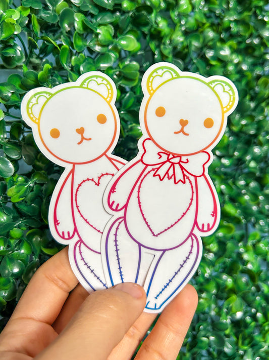 Rainbow Bear Sticker