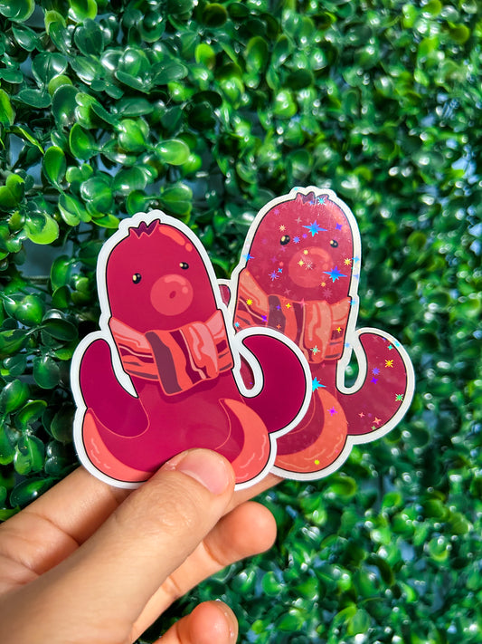 Lil' Sausage Octopus Sticker