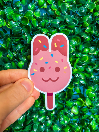 Bunny Popsicle Sticker