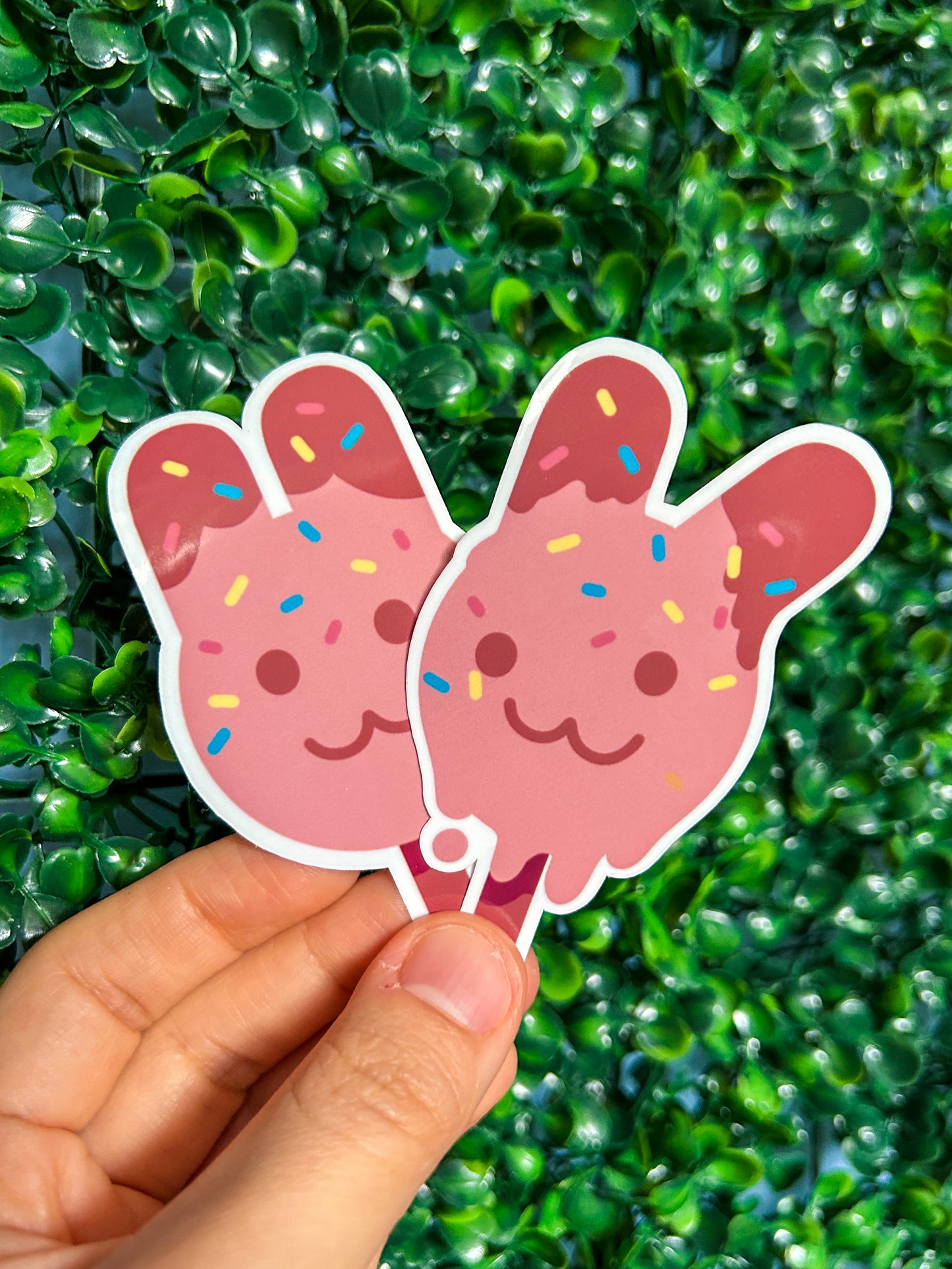 Bunny Popsicle Sticker