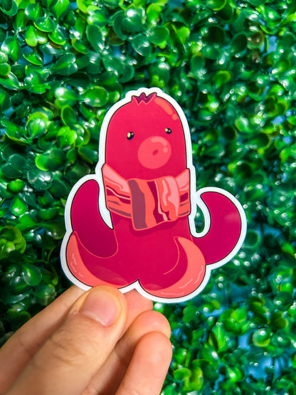 Lil' Sausage Octopus Sticker