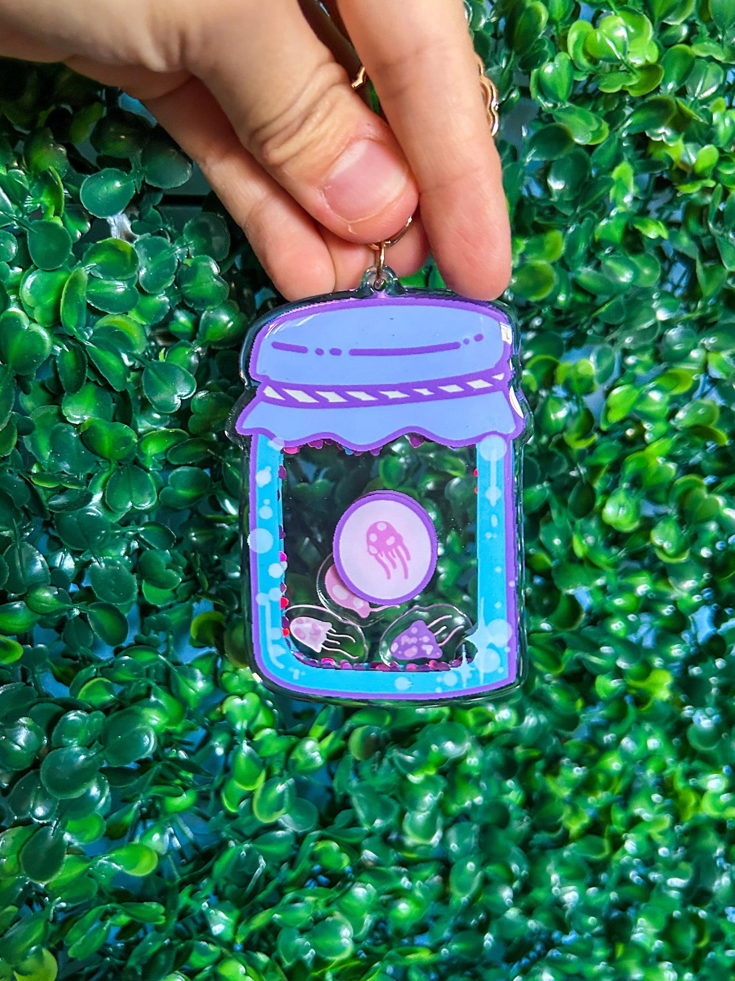 Jelly Jar Keychain