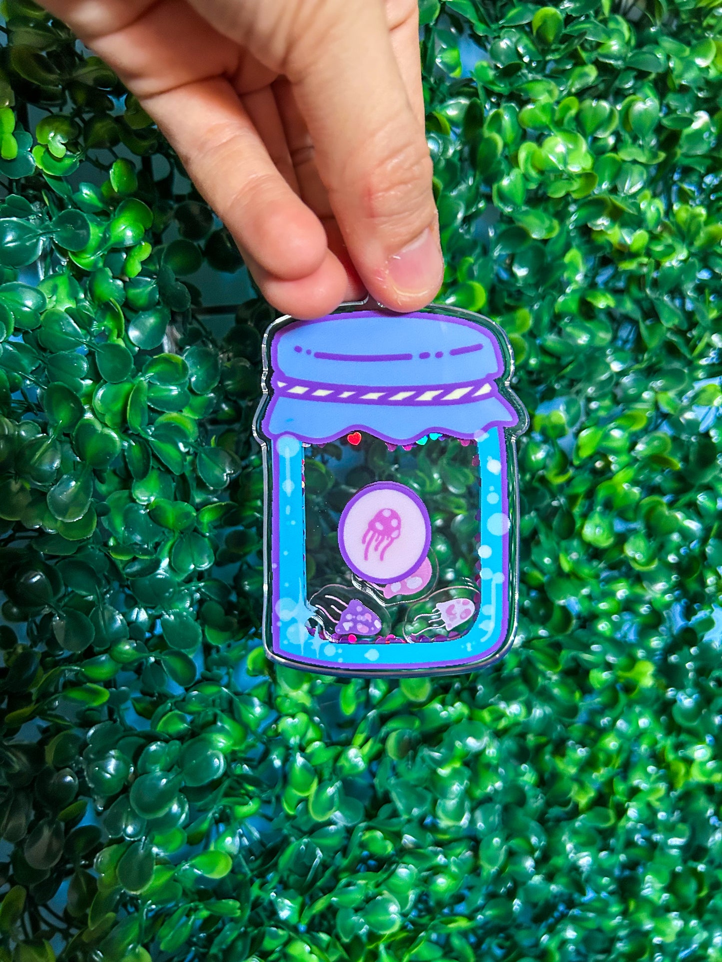 Jelly Jar Keychain