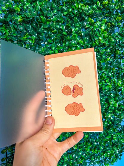 Taiyaki Spiral Note book