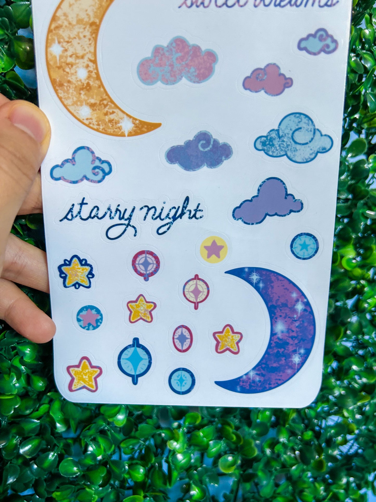 Moons & Stars Sticker Sheet