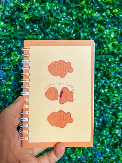 Taiyaki Spiral Note book