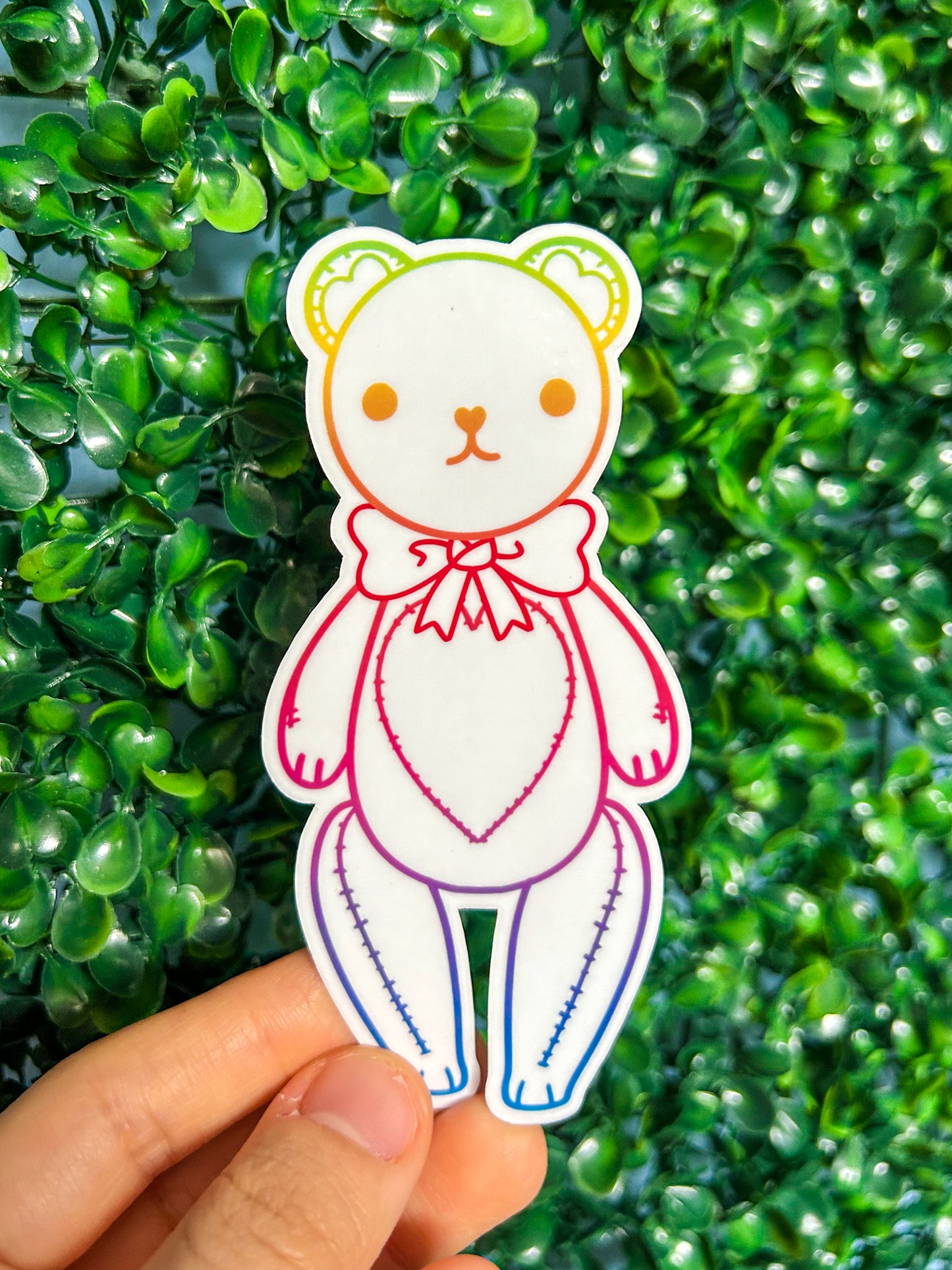 Rainbow Bear Sticker