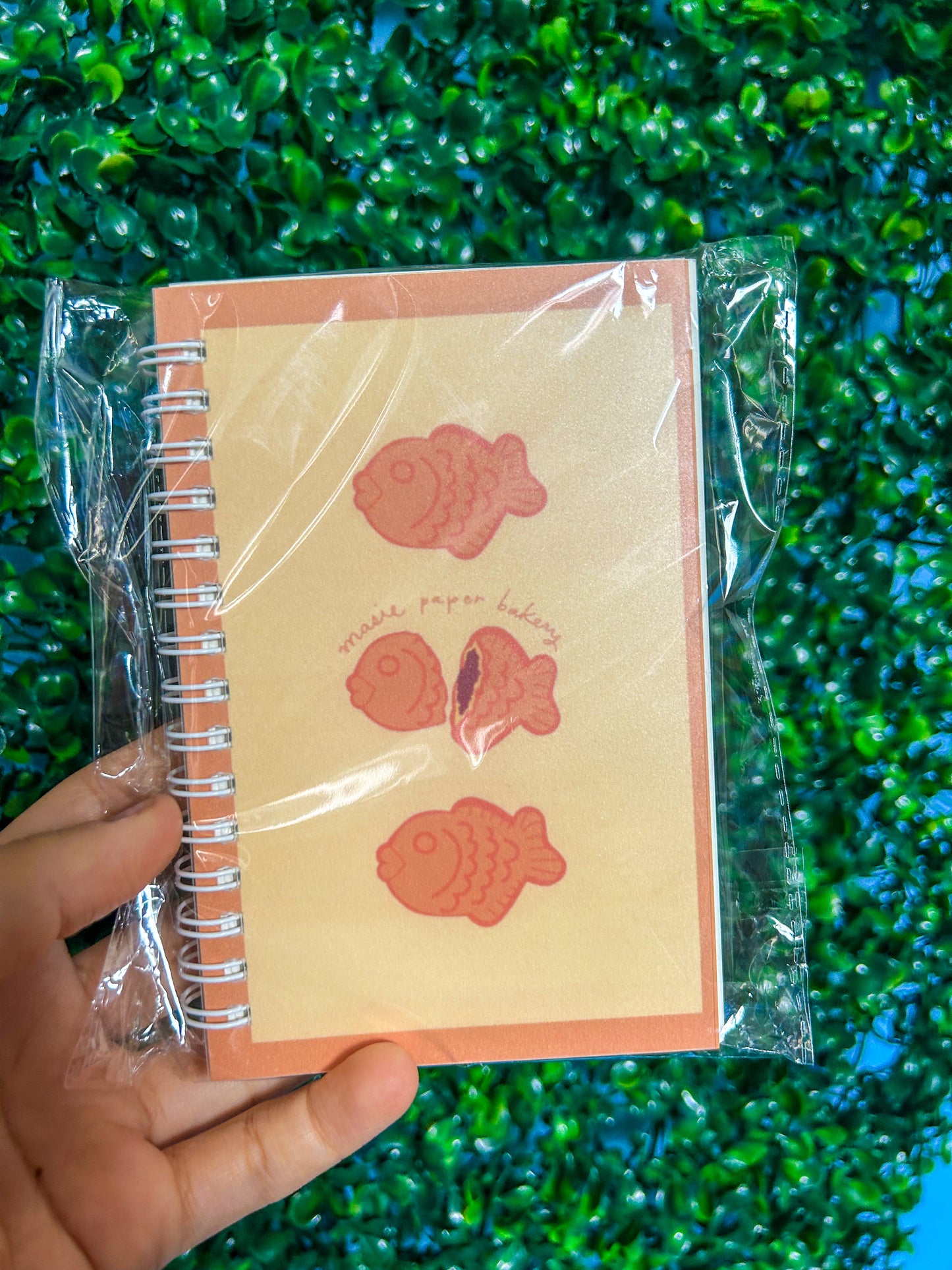 Taiyaki Spiral Note book