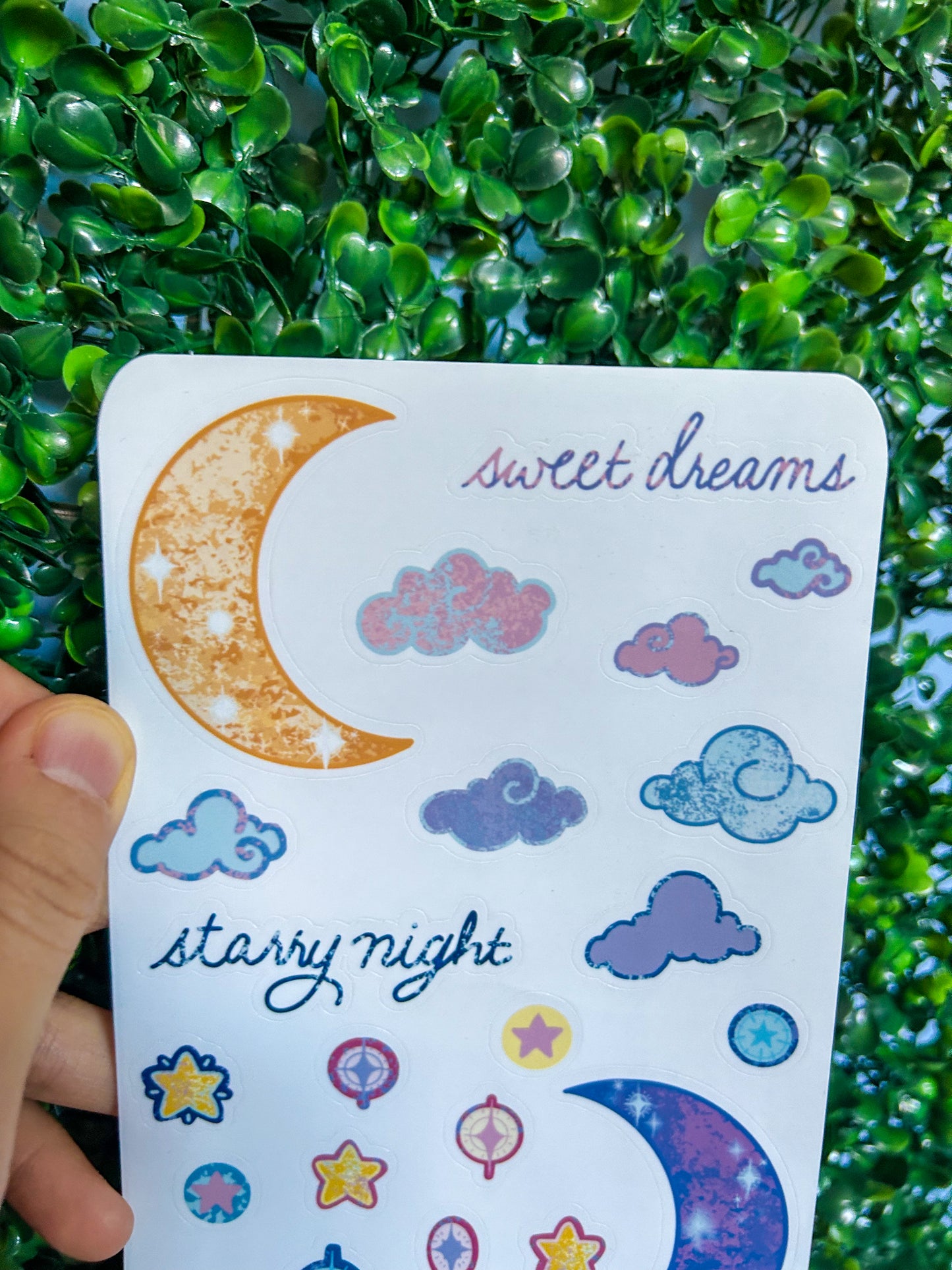 Moons & Stars Sticker Sheet