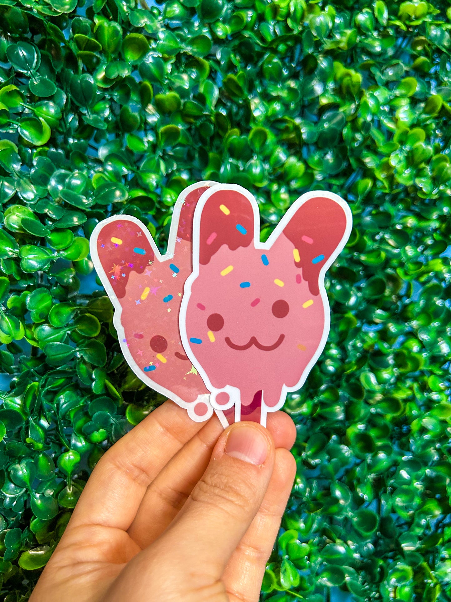 Bunny Popsicle Sticker