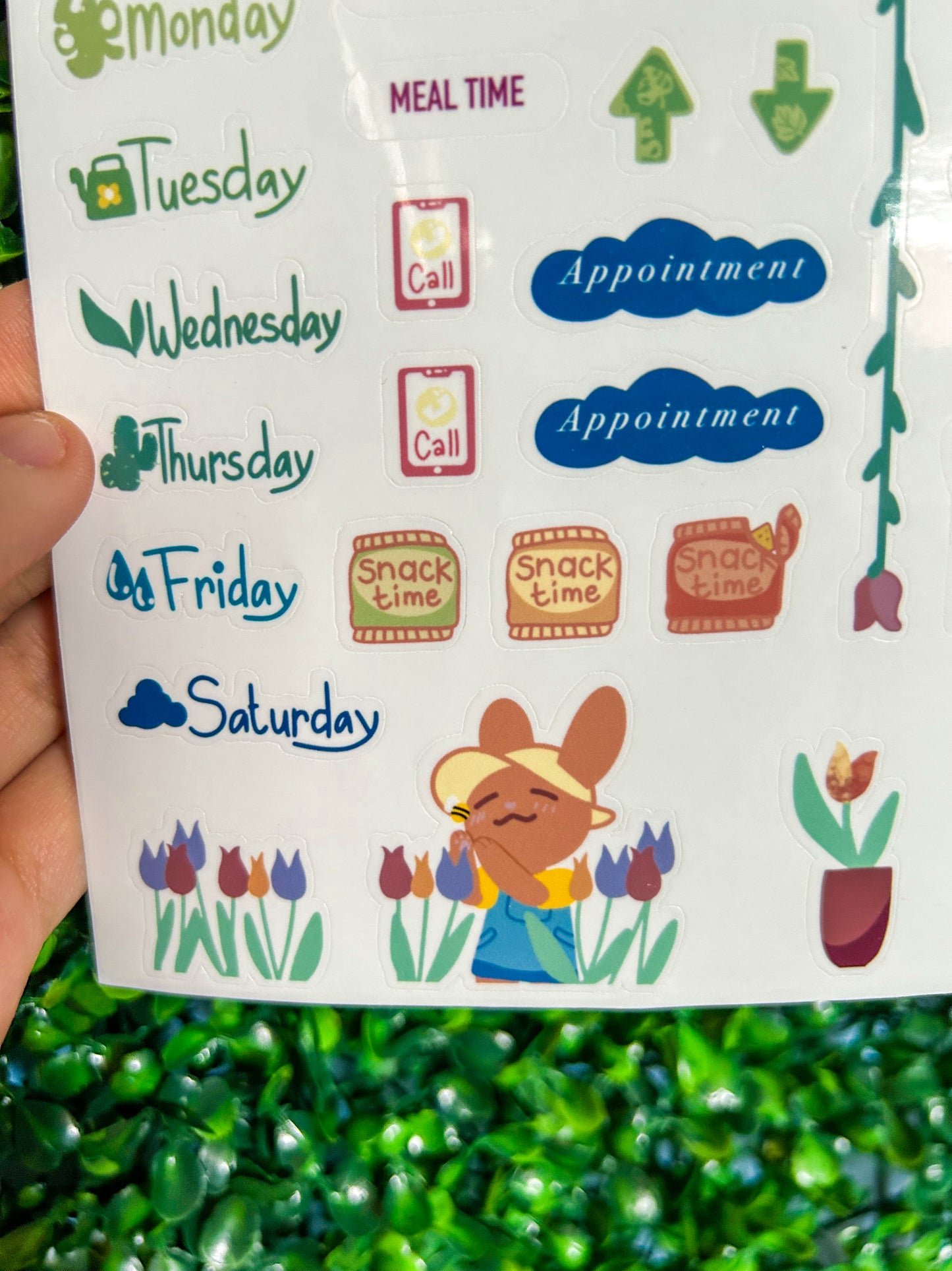 Tulip Garden Sticker Sheet